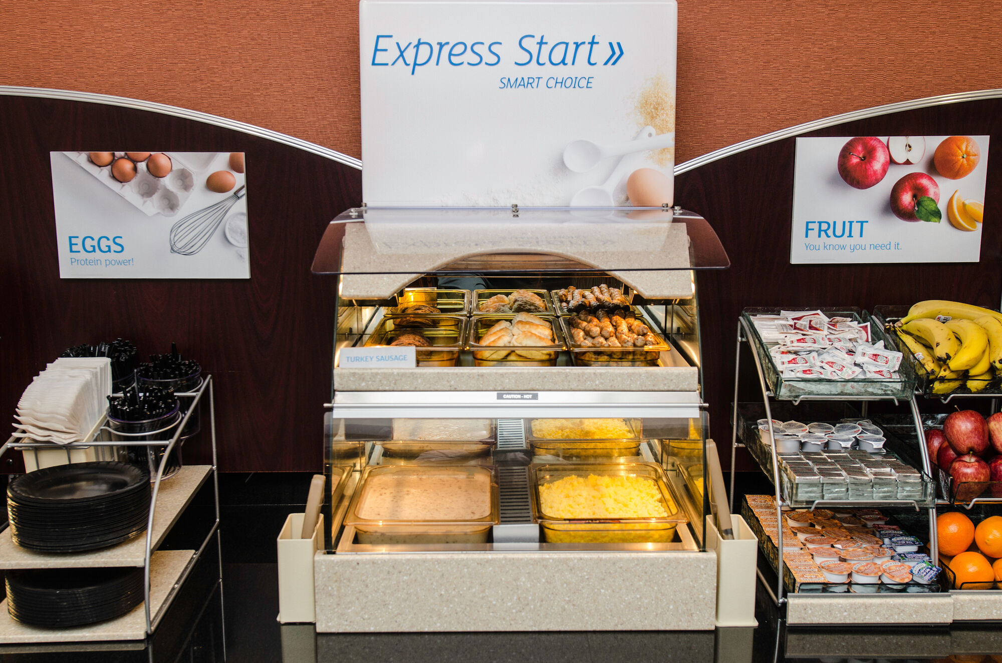 Holiday Inn Express & Suites Columbus - Easton Area By Ihg Гаханна Ресторан фото